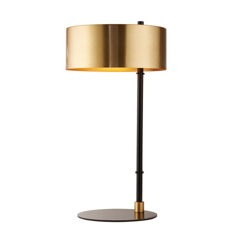 Knox Table Lamp - Black & Gold Metal - Comet Lighting