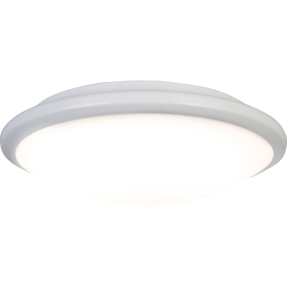 Knutsford Flush - White & Frosted Glass - Comet Lighting