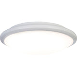 Knutsford Flush - White & Frosted Glass - Comet Lighting