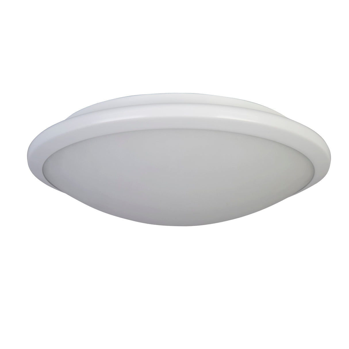 Knutsford Flush - White & Frosted Glass - Comet Lighting