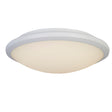 Knutsford Flush - White & Frosted Glass - Comet Lighting