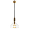 Margarita Pendant - Brass Metal & Glass - Comet Lighting