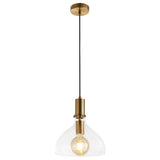 Margarita Pendant - Brass Metal & Glass - Comet Lighting