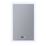 Rectangle Bathroom Mirror-Digital Clock,Demister Pad - Comet Lighting