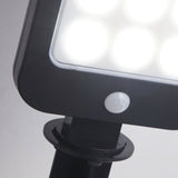 Solar Outdoor Spike - Black Metal & White Polycarbonate - Comet Lighting
