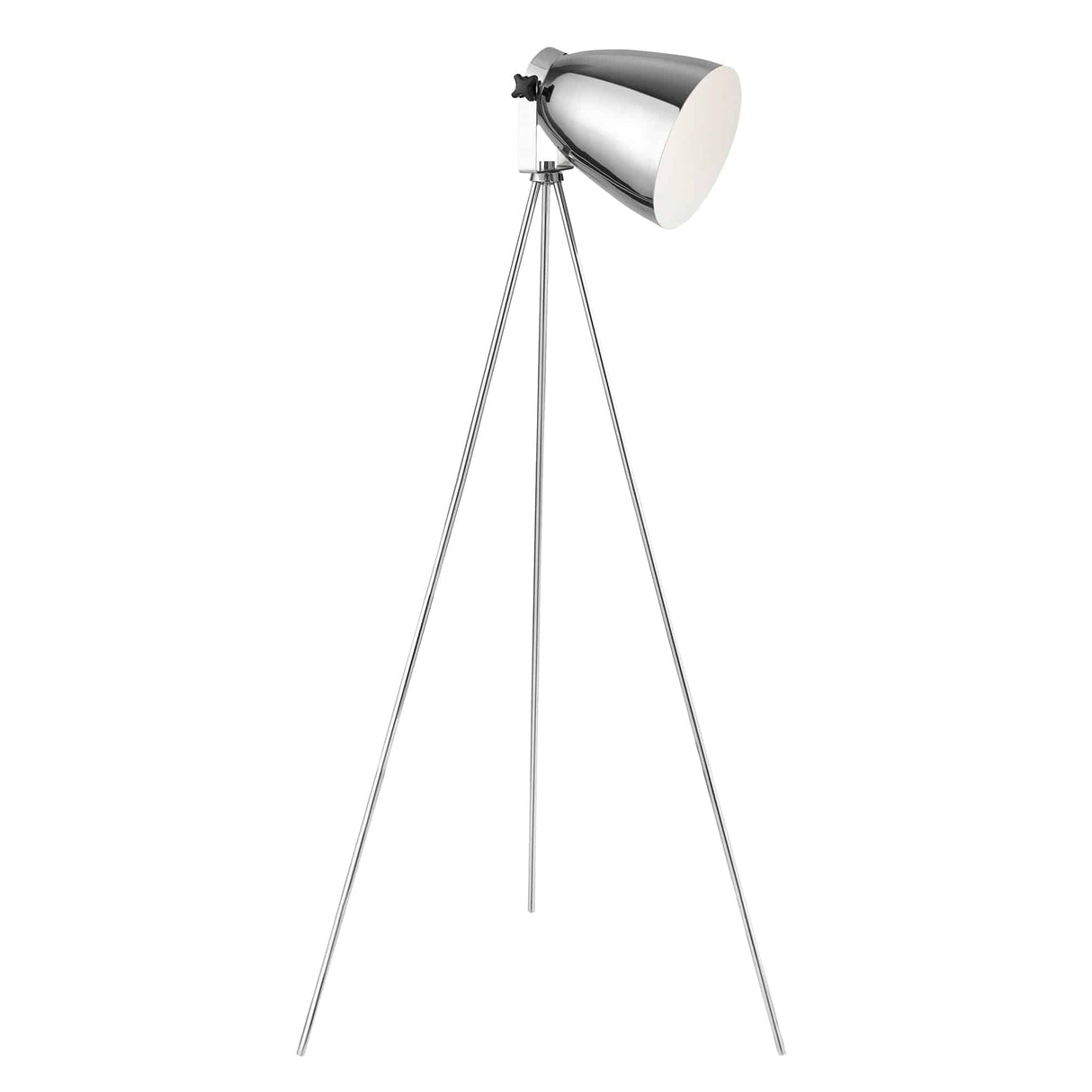 Study Floor Lamp - Chrome - Comet Lighting