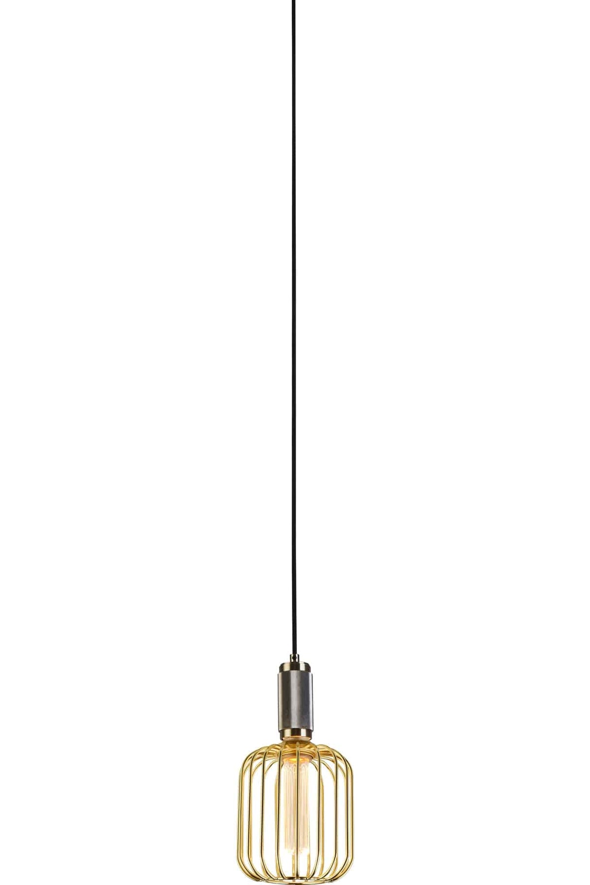 Suspension Cable - Antique Brass & Gold Braided Cable - Comet Lighting