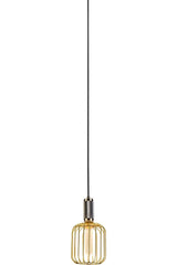 Suspension Cable - Antique Brass & Gold Braided Cable - Comet Lighting