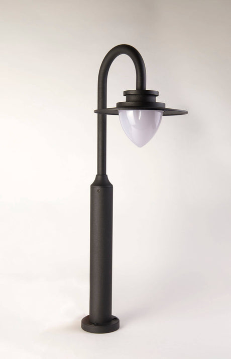 Texas 800mm 8W 3000k Bollard, Graphite - Comet Lighting