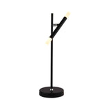 Wands LED Table Lamp - Black Metal & Acrylic - Comet Lighting