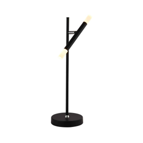 Wands LED Table Lamp - Black Metal & Acrylic - Comet Lighting