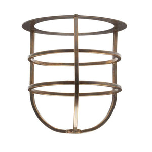 Cage Accessory for Sheldon and Somerton - Brass - Comet Lighting