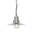 Sheldon 1 Light Chain Lantern - Antique Nickel - Comet Lighting