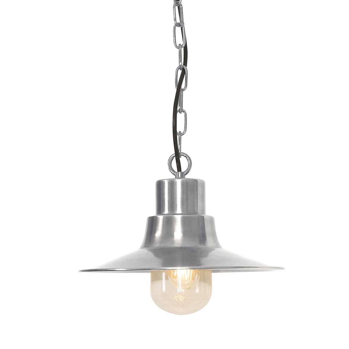 Sheldon 1 Light Chain Lantern - Antique Nickel - Comet Lighting