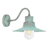 Sheldon 1 light Wall Lantern - Verdigris