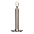 Base Only - London Table Lamp - Knurled Silver