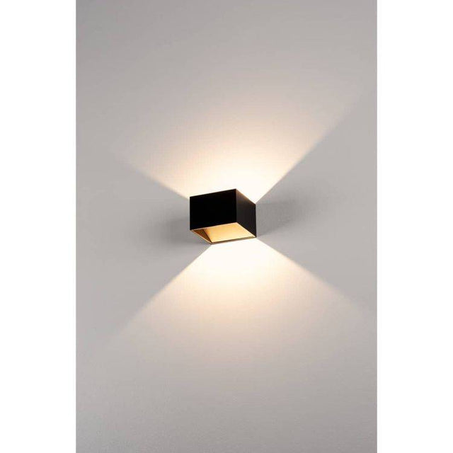 LOGS IN black/brass - Comet Lighting