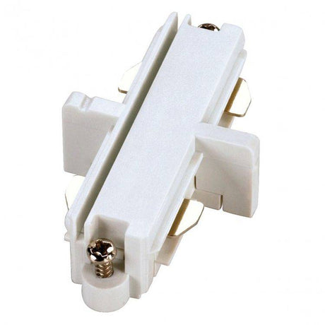 Straight connector for 1-Circuit Track white 143091 - Comet Lighting