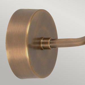 Somerton Outdoor Wall Light Brass - Comet Lighting