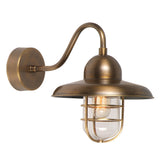 Somerton Outdoor Wall Light Brass