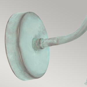 Somerton Outdoor Wall Light Verdi - Comet Lighting