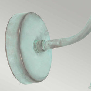 Somerton 1 Light Wall Lantern - Verdigris - Comet Lighting