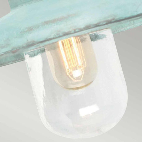 Somerton 1 Light Wall Lantern - Verdigris - Comet Lighting