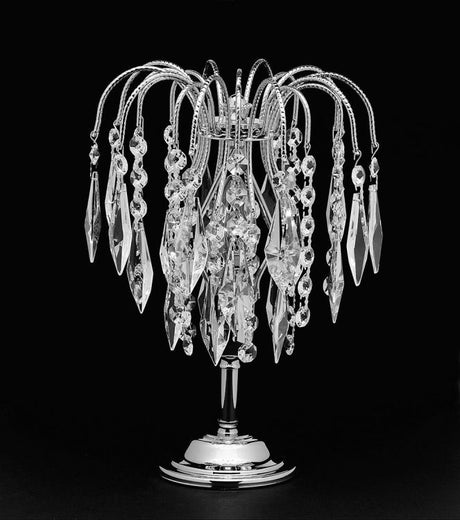 STARLITE Shower Table Lamp Antique Brass