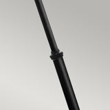 Turin 2 Light Twin Lamp Post - Black - Comet Lighting