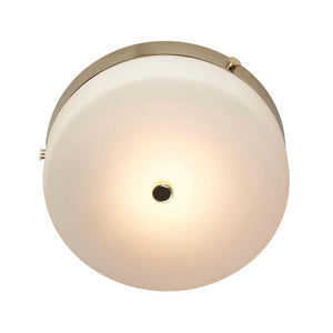 Tamar 1 Light Medium Flush Light - Polished Gold - Comet Lighting