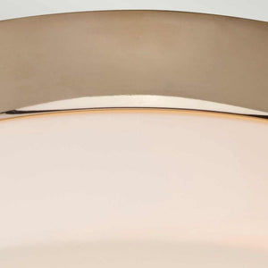 Tamar 1 Light Medium Flush Light - Polished Gold - Comet Lighting