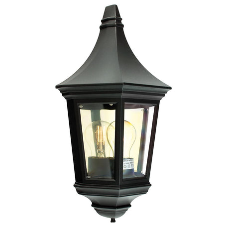 Valencia 1 Light Half Lantern - Comet Lighting