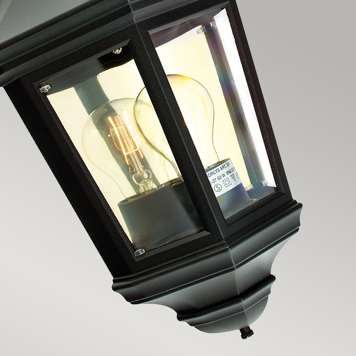 Valencia 1 Light Half Lantern - Comet Lighting