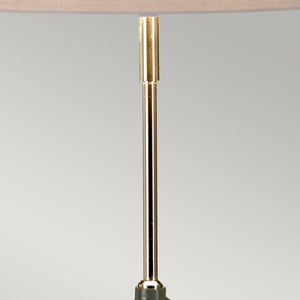 Vicenza Table Lamp - White Polished Nickel - Comet Lighting