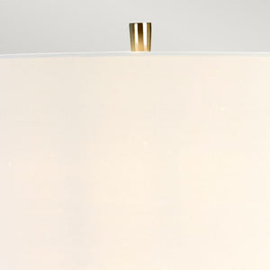 Vicenza Table Lamp - Dark Grey Polished Nickel - Comet Lighting