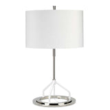 Vicenza Table Lamp - Dark Grey Polished Nickel