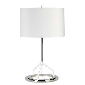 Vicenza Table Lamp - Dark Grey Polished Nickel - Comet Lighting