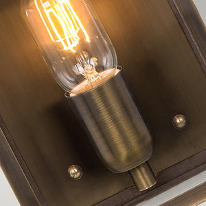 Victoria Outdoor Wall Lantern Brass - Comet Lighting