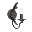 Windsor 1 Light Wall Light - Graphite - Comet Lighting