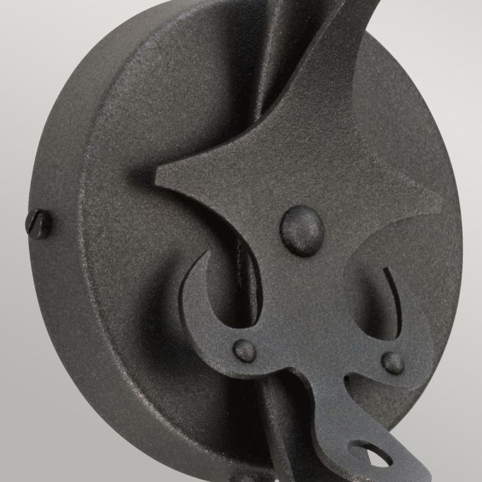 Windsor 1 Light Wall Light - Graphite - Comet Lighting