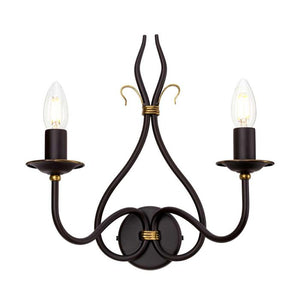 Windermere 2 Light Wall Light - Comet Lighting