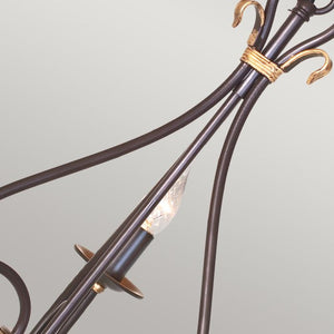 Windermere 3 Light Chandelier - Comet Lighting