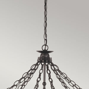 Warwick 12 Light Chandelier - Comet Lighting