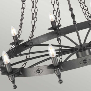 Warwick 18 Light Chandelier - Comet Lighting
