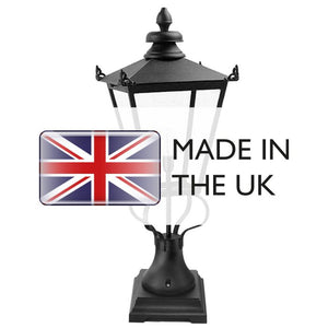 Wilmslow 1 Light Pedestal Lantern - Comet Lighting