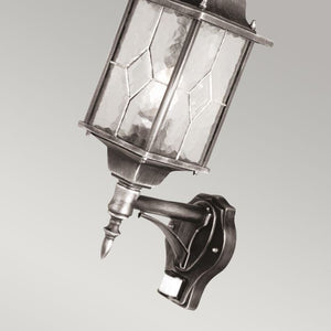 Wexford 1 Light Up Wall Lantern With PIR - Comet Lighting