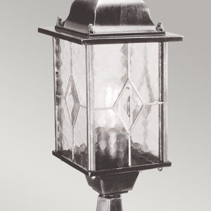 Wexford 1 Light Pedestal Lantern - Comet Lighting