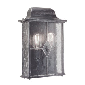 Wexford 2 Light Half Lantern - Comet Lighting