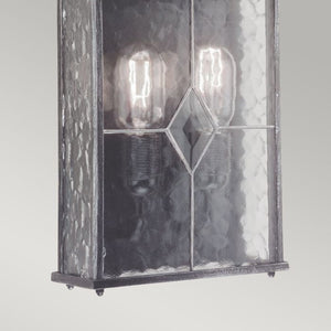 Wexford 2 Light Half Lantern - Comet Lighting