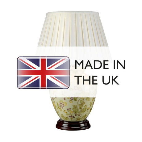 Yellow Flowers 1 Light Table Lamp - Comet Lighting